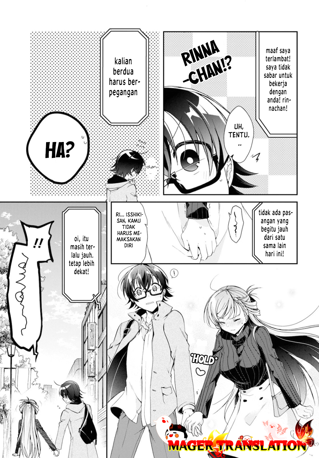 Isshiki-san wa Koi wo Shiritai. Chapter 5 - halaman 8