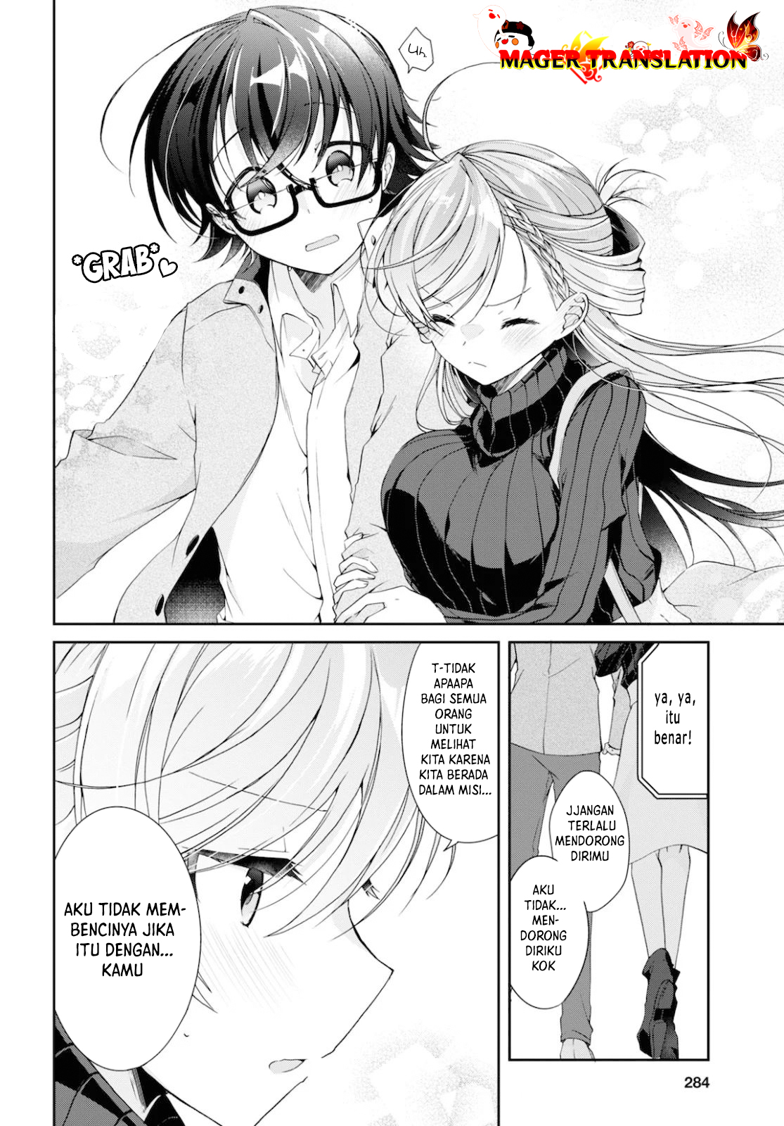 Isshiki-san wa Koi wo Shiritai. Chapter 5 - halaman 9