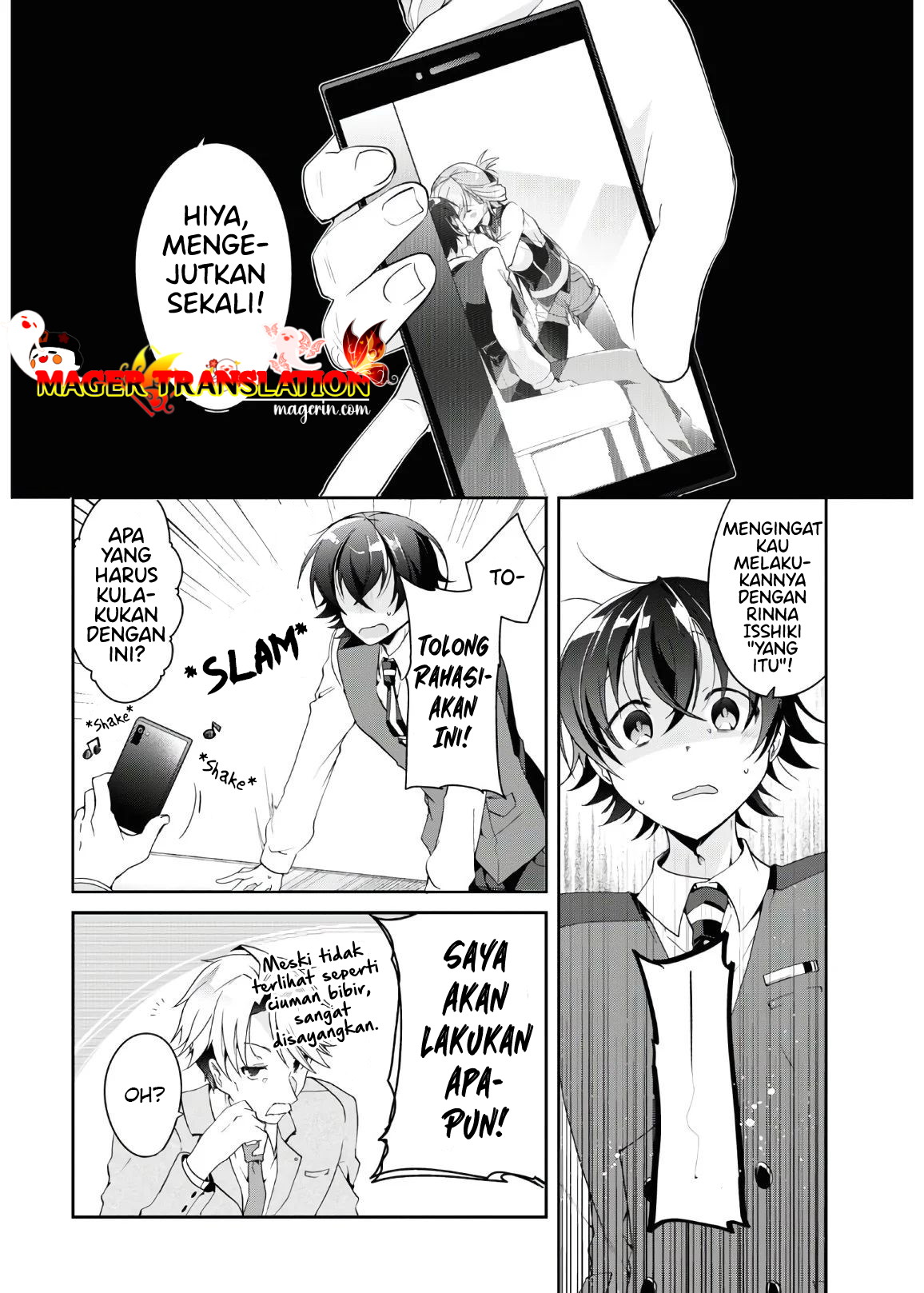 Isshiki-san wa Koi wo Shiritai. Chapter 6 - halaman 10