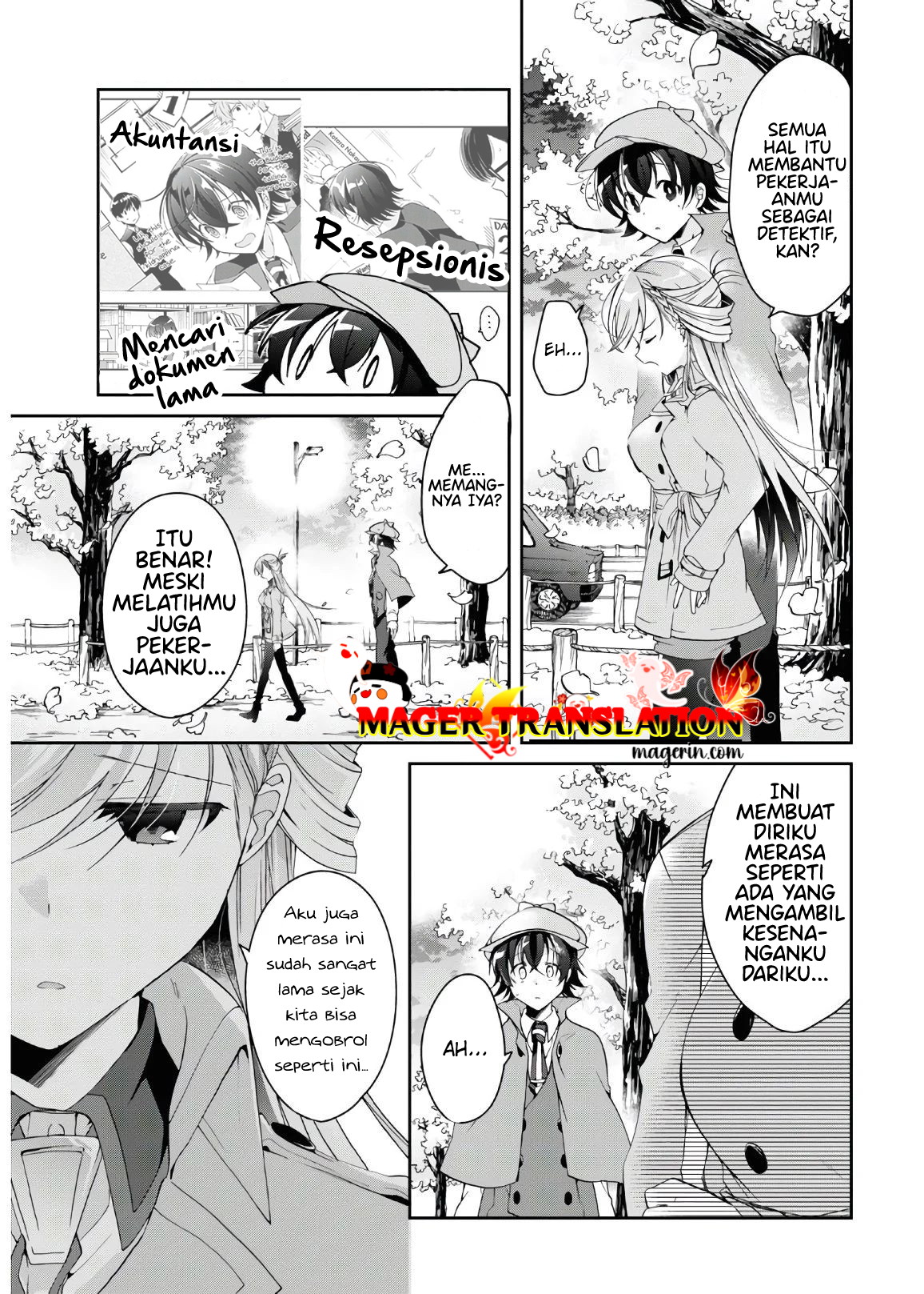 Isshiki-san wa Koi wo Shiritai. Chapter 6 - halaman 21