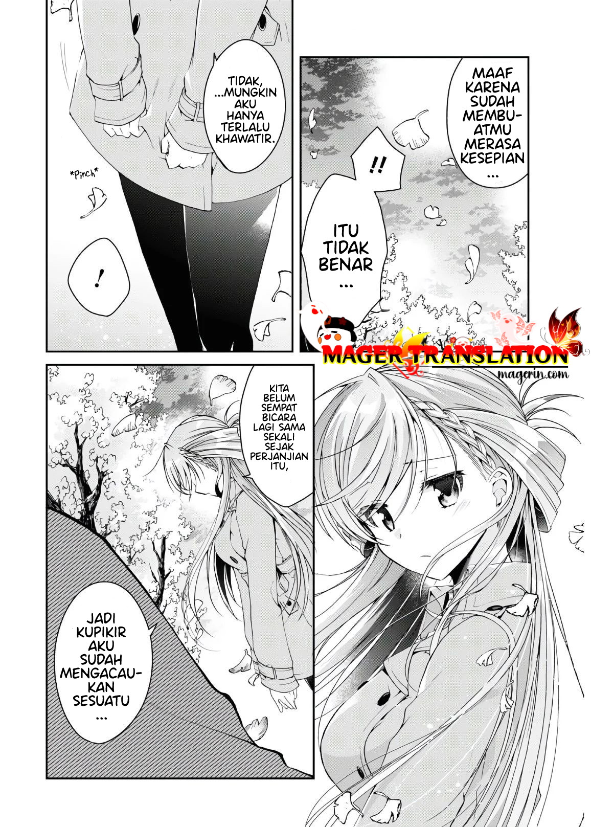 Isshiki-san wa Koi wo Shiritai. Chapter 6 - halaman 22