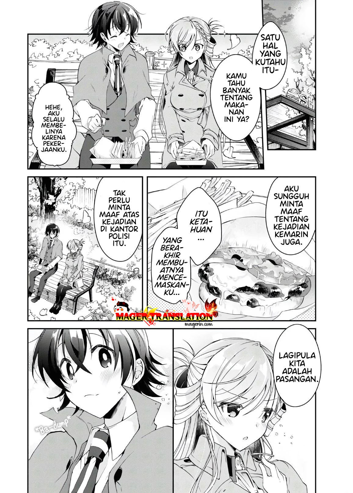 Isshiki-san wa Koi wo Shiritai. Chapter 6 - halaman 28