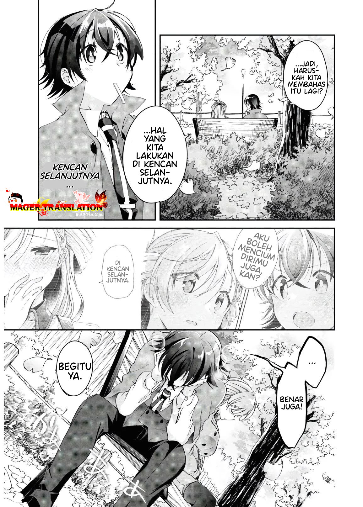 Isshiki-san wa Koi wo Shiritai. Chapter 6 - halaman 29