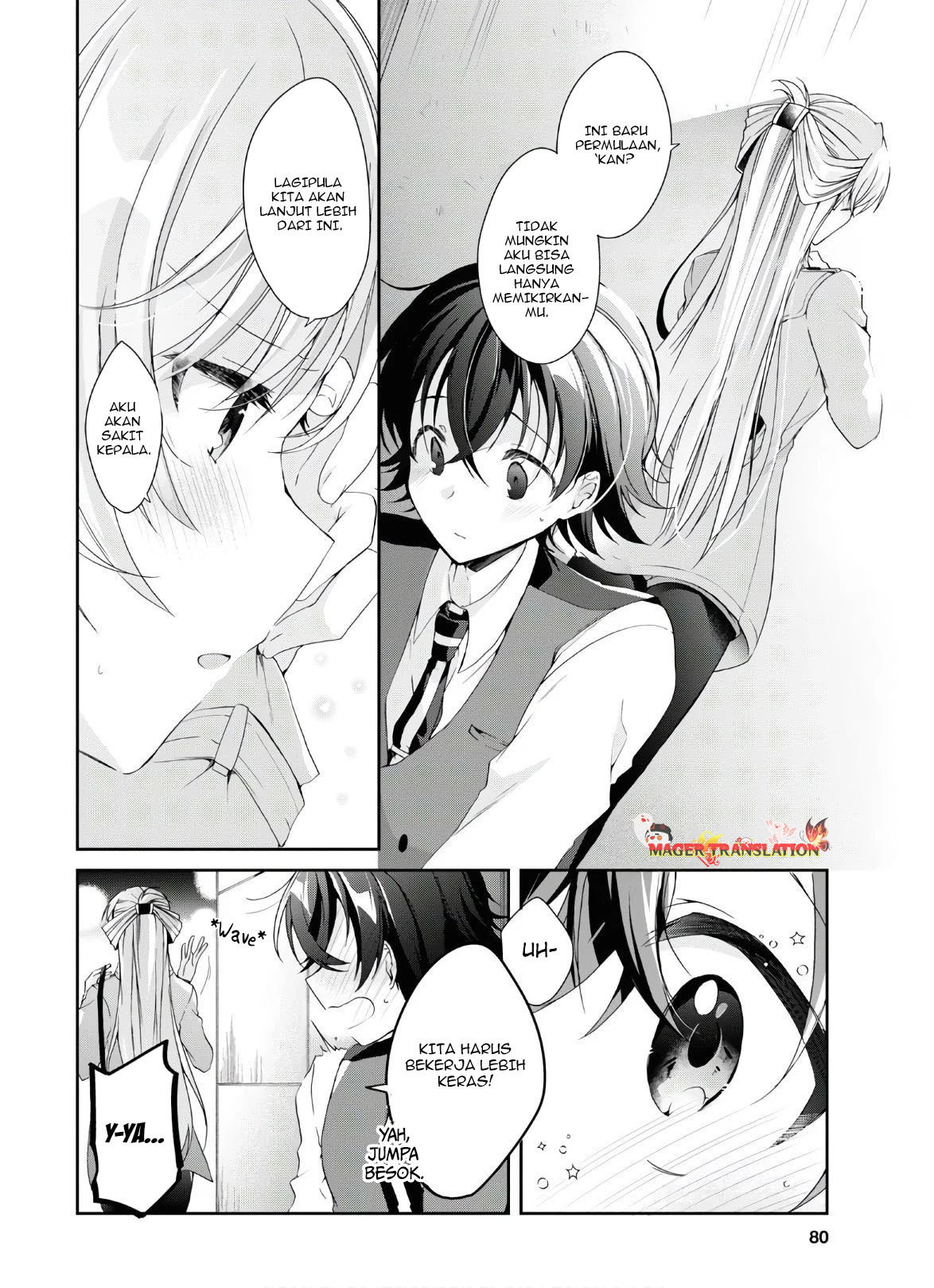 Isshiki-san wa Koi wo Shiritai. Chapter 7 - halaman 23