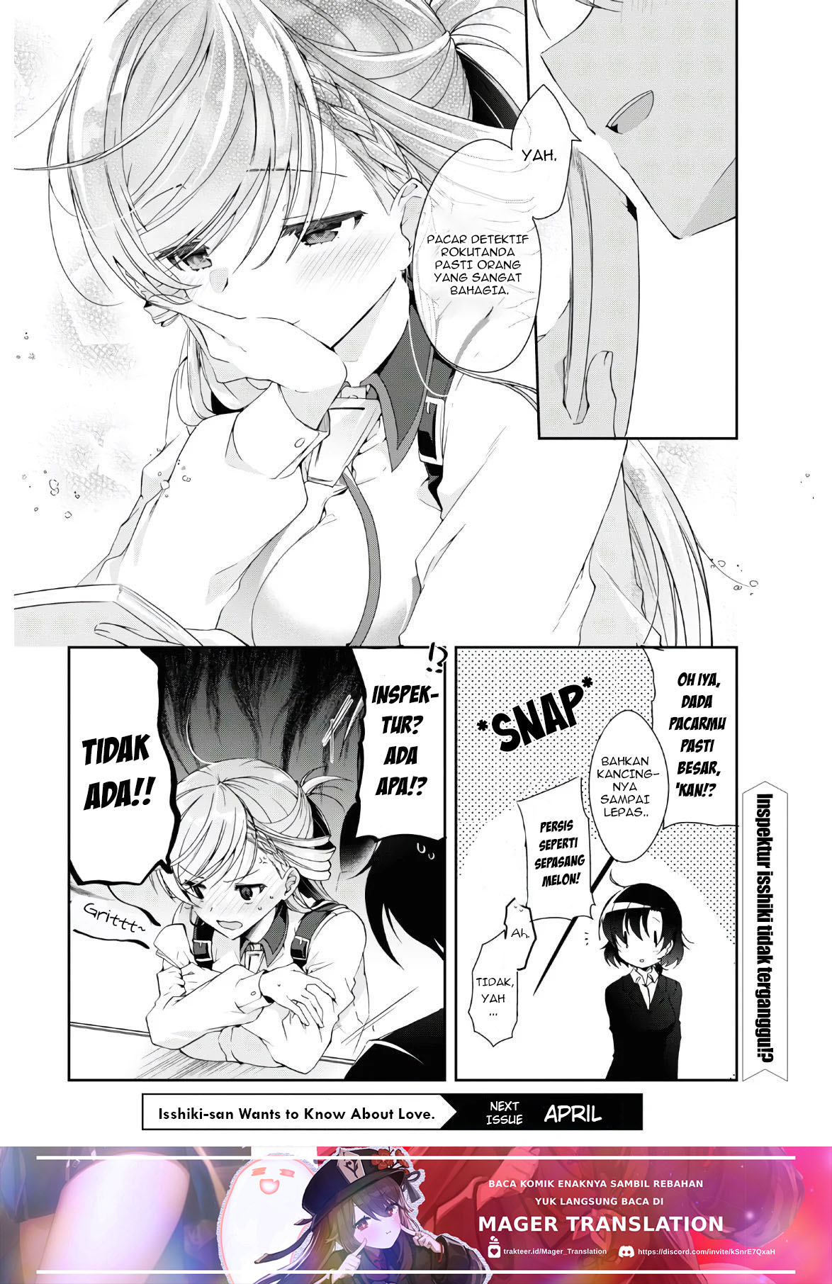 Isshiki-san wa Koi wo Shiritai. Chapter 7 - halaman 27