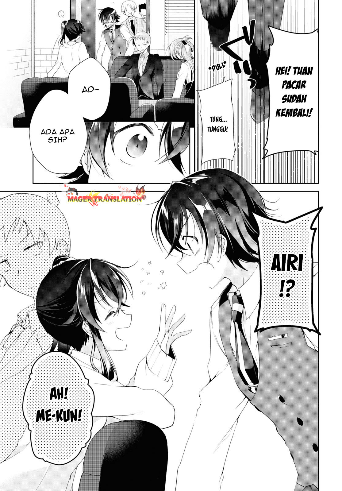 Isshiki-san wa Koi wo Shiritai. Chapter 8 - halaman 16
