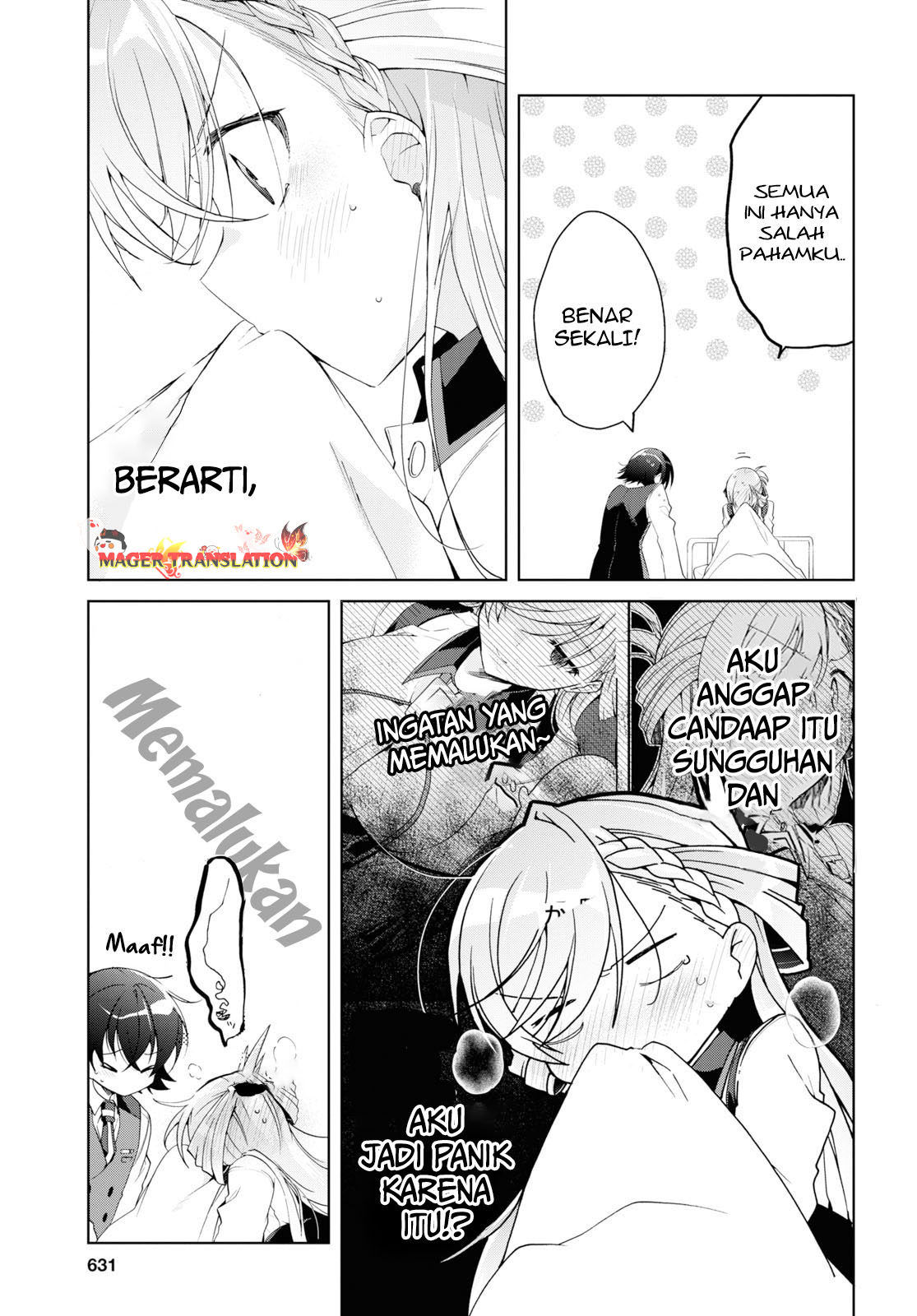 Isshiki-san wa Koi wo Shiritai. Chapter 8 - halaman 24