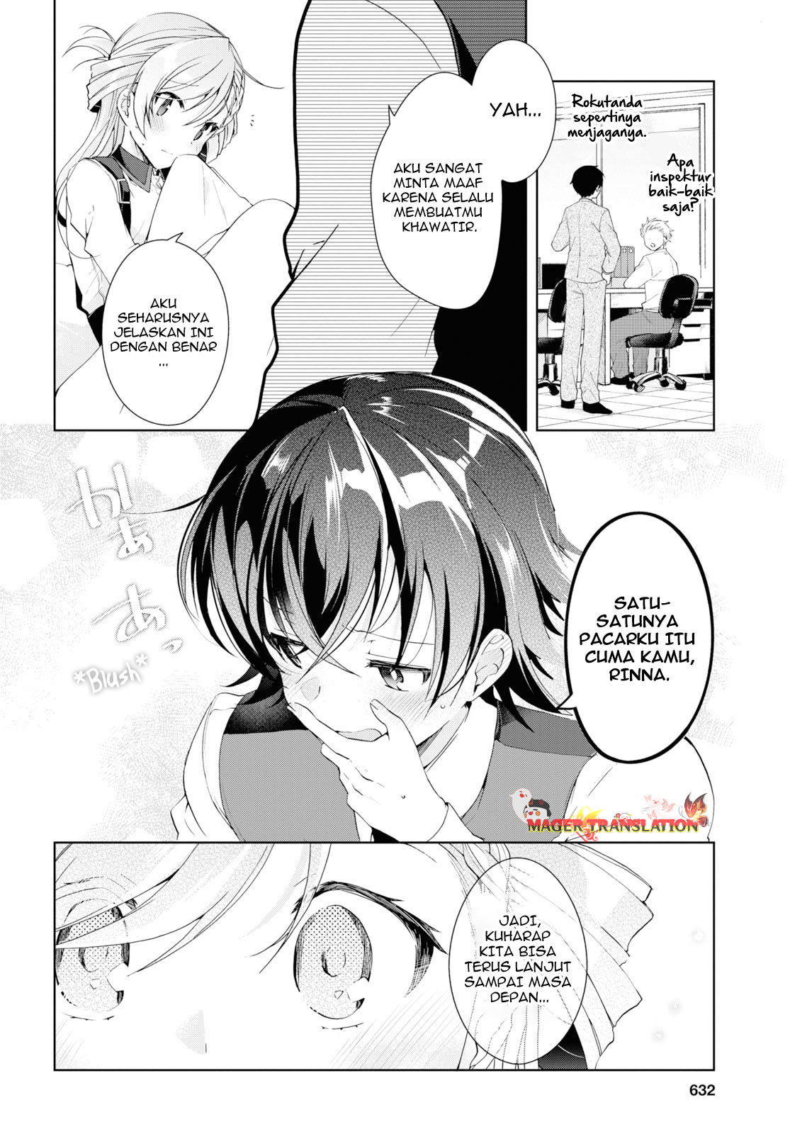 Isshiki-san wa Koi wo Shiritai. Chapter 8 - halaman 25