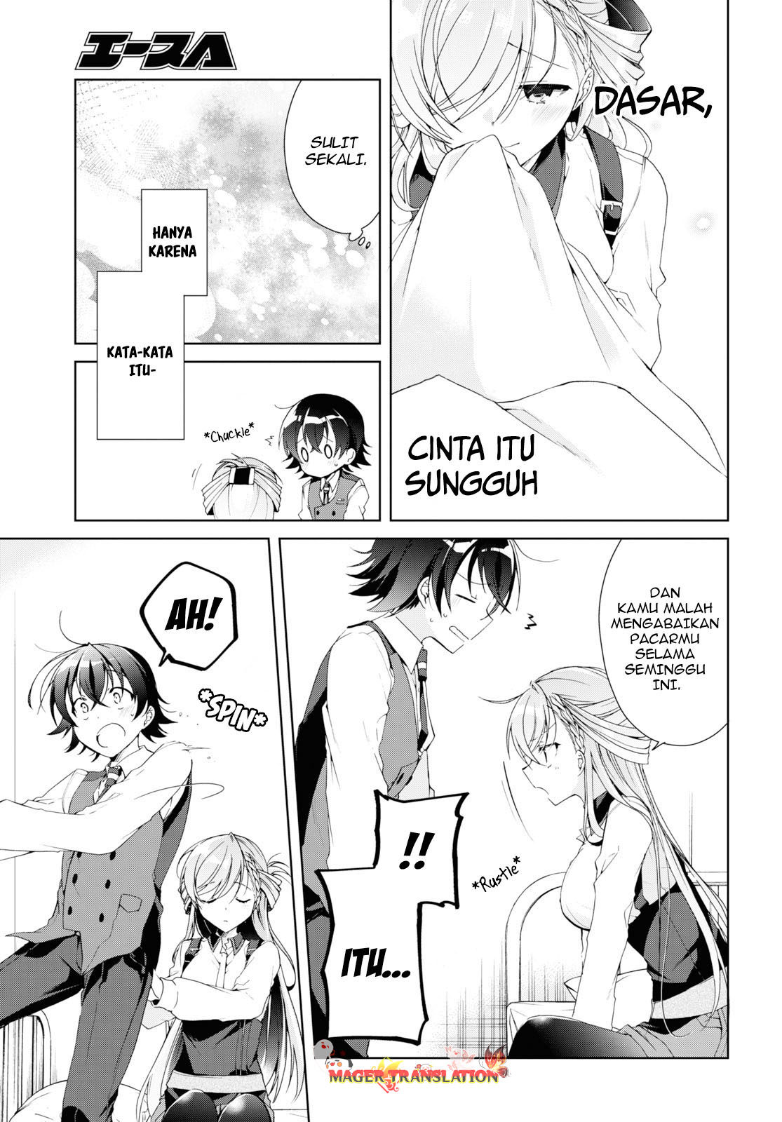 Isshiki-san wa Koi wo Shiritai. Chapter 8 - halaman 26