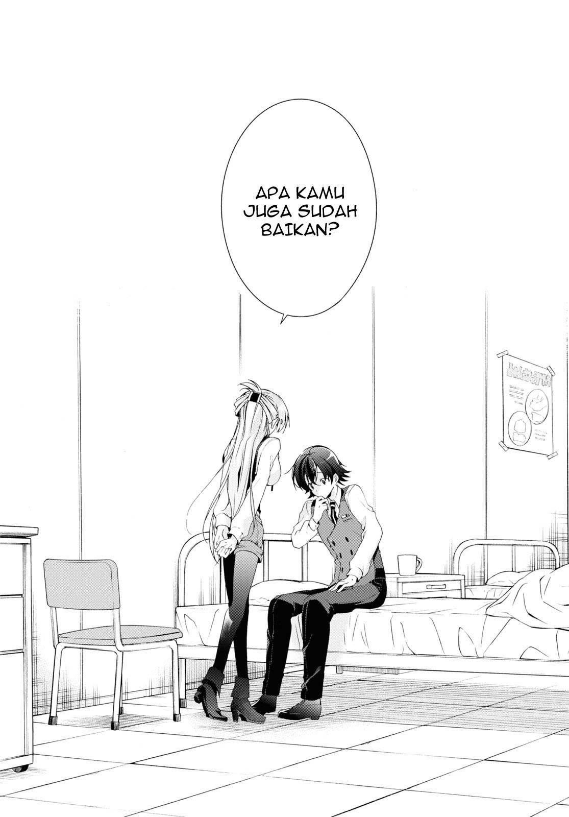 Isshiki-san wa Koi wo Shiritai. Chapter 8 - halaman 29