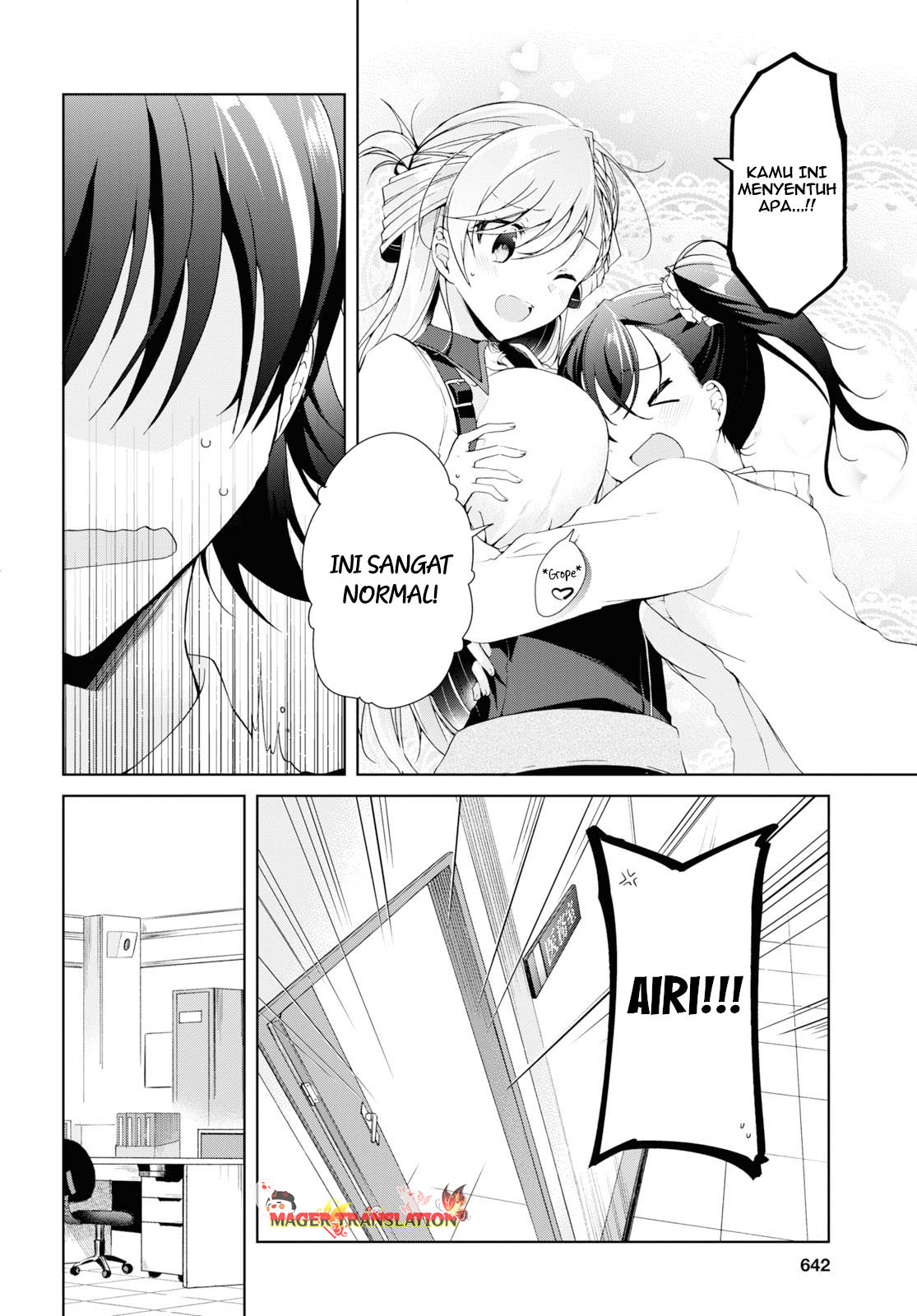 Isshiki-san wa Koi wo Shiritai. Chapter 8 - halaman 35