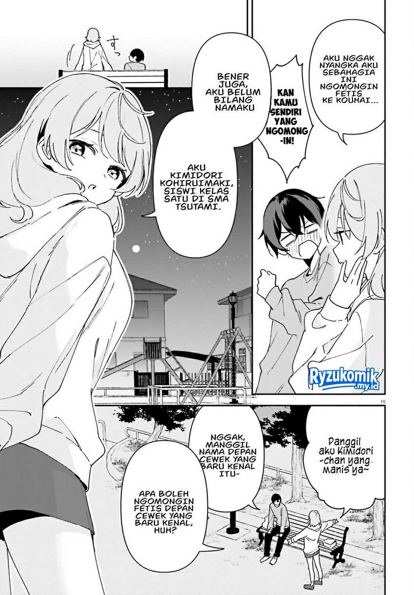 "Issho ni Netain desu yo ne, Senpai?" to Amaku Sasayakarete Konya mo Nemurenai Chapter 1 - halaman 10