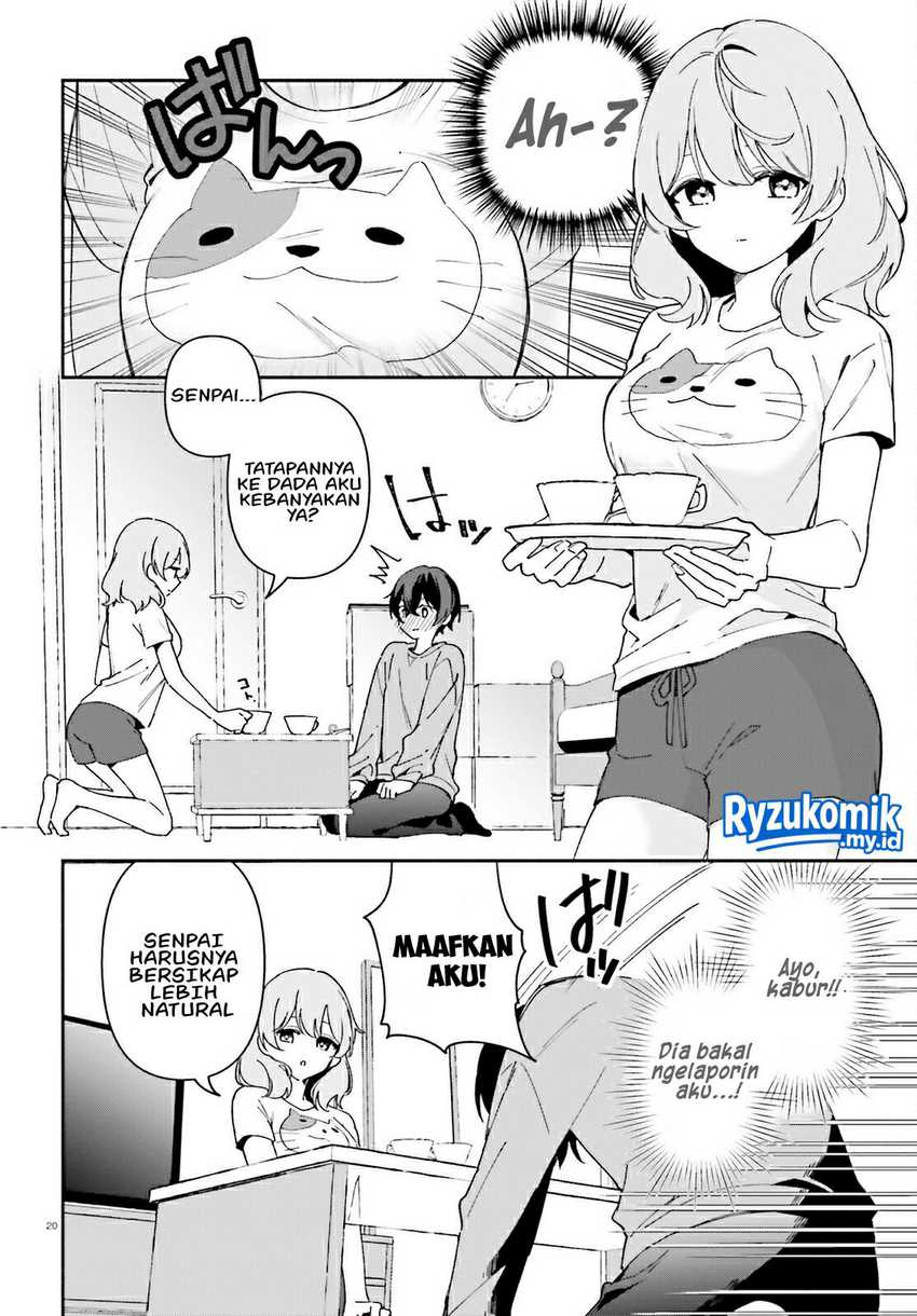 "Issho ni Netain desu yo ne, Senpai?" to Amaku Sasayakarete Konya mo Nemurenai Chapter 1 - halaman 15