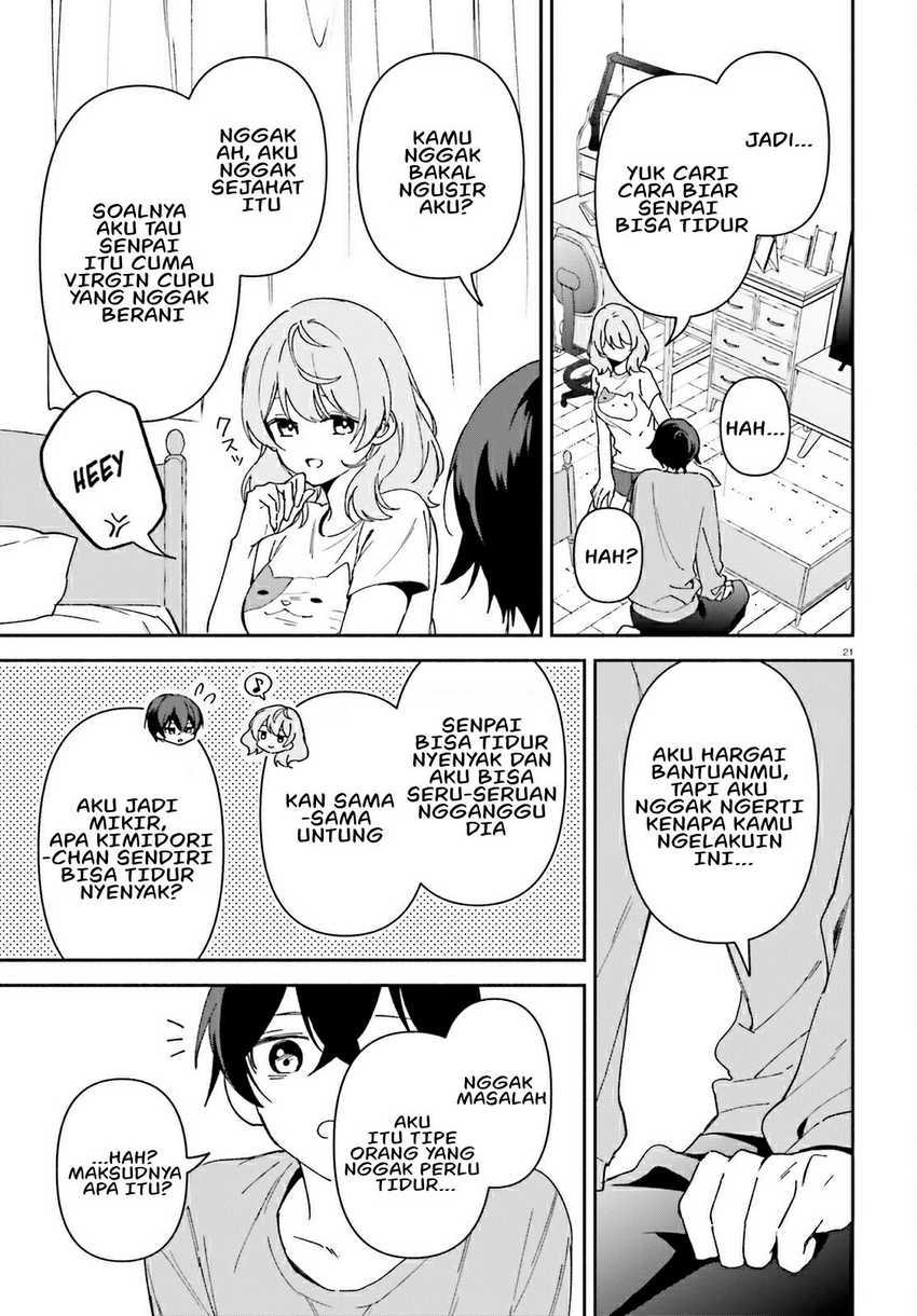 "Issho ni Netain desu yo ne, Senpai?" to Amaku Sasayakarete Konya mo Nemurenai Chapter 1 - halaman 16