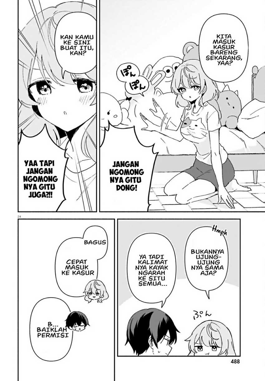 "Issho ni Netain desu yo ne, Senpai?" to Amaku Sasayakarete Konya mo Nemurenai Chapter 1 - halaman 19