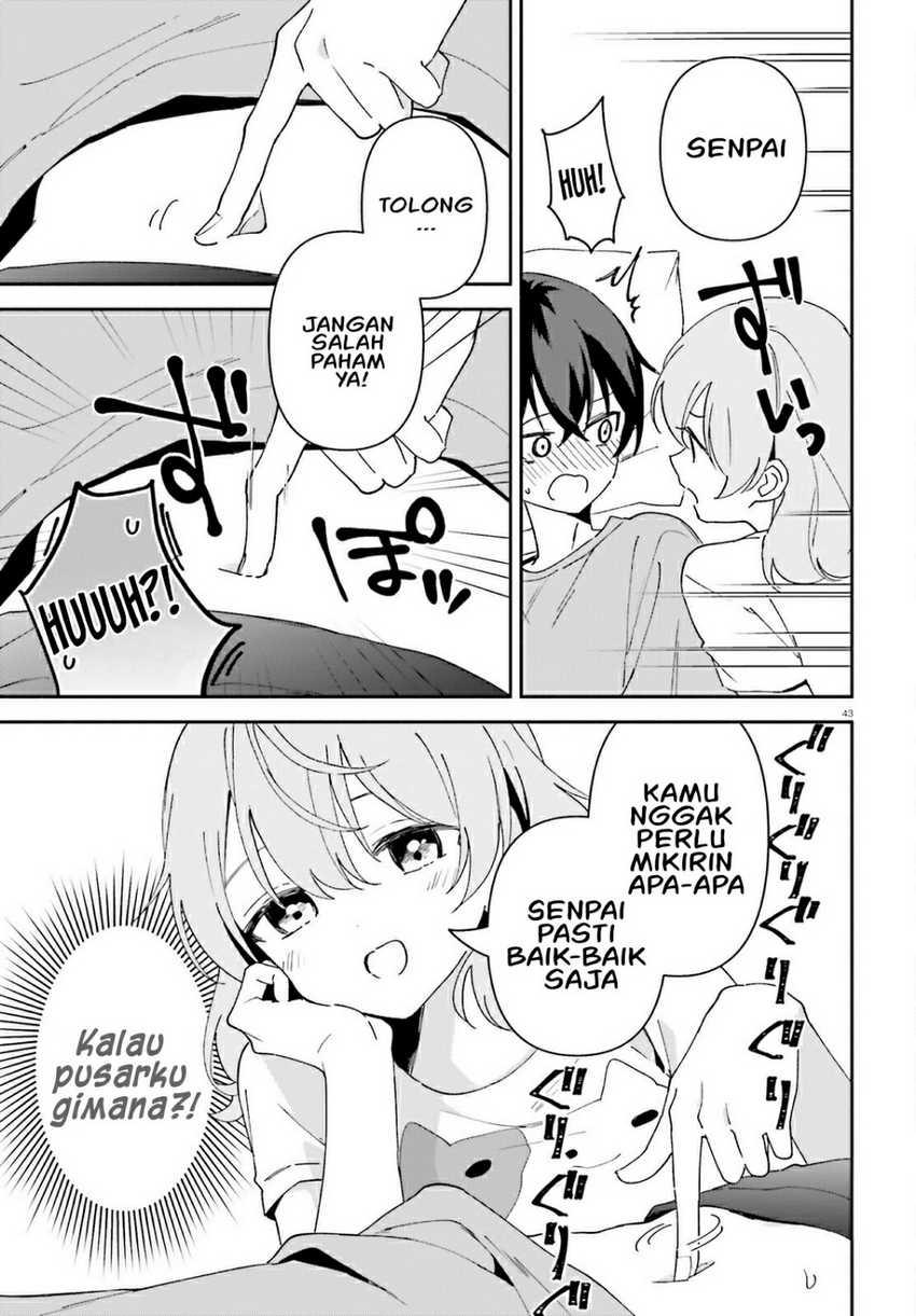 "Issho ni Netain desu yo ne, Senpai?" to Amaku Sasayakarete Konya mo Nemurenai Chapter 1 - halaman 38