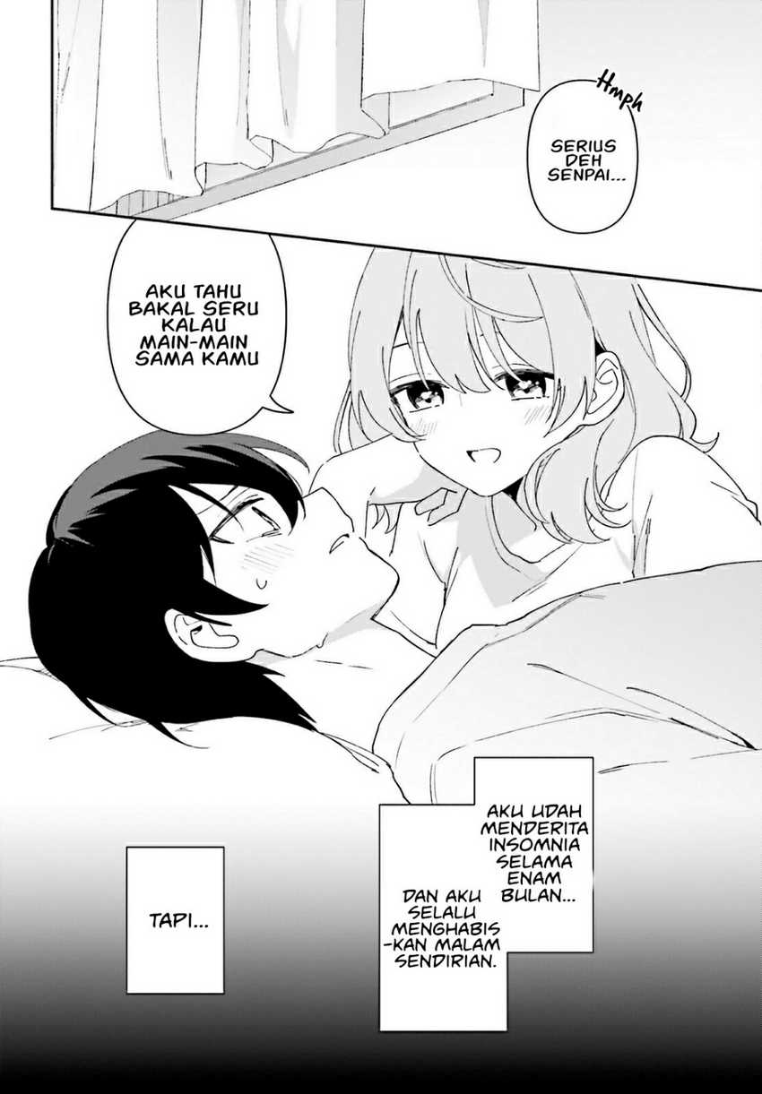 "Issho ni Netain desu yo ne, Senpai?" to Amaku Sasayakarete Konya mo Nemurenai Chapter 1 - halaman 39