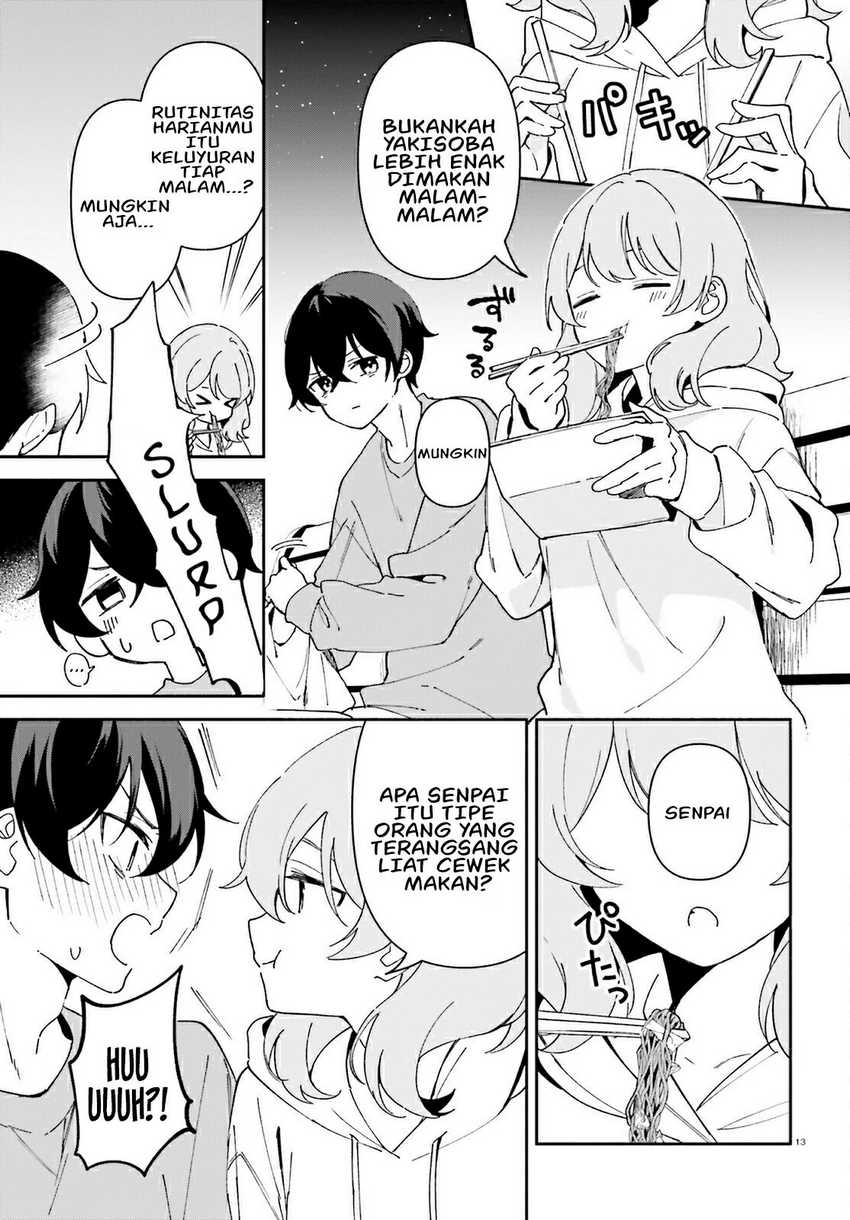 "Issho ni Netain desu yo ne, Senpai?" to Amaku Sasayakarete Konya mo Nemurenai Chapter 1 - halaman 8