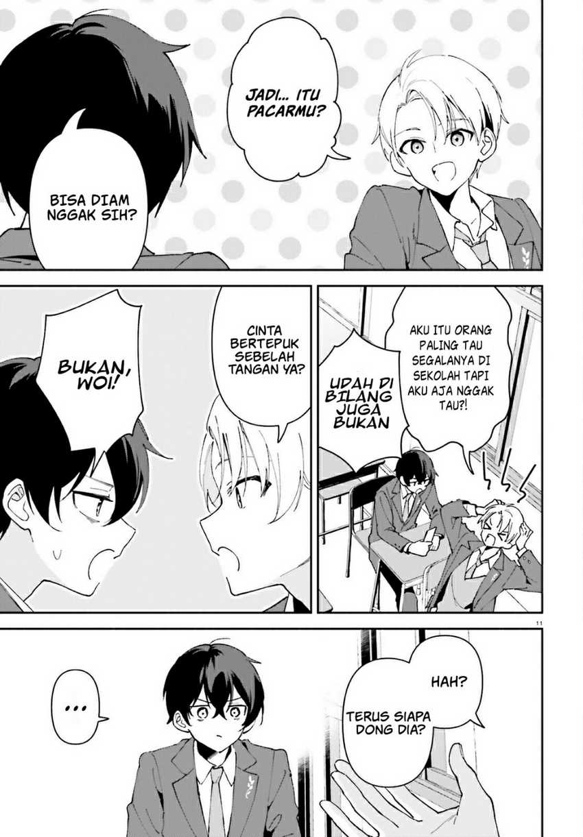 "Issho ni Netain desu yo ne, Senpai?" to Amaku Sasayakarete Konya mo Nemurenai Chapter 2 - halaman 11