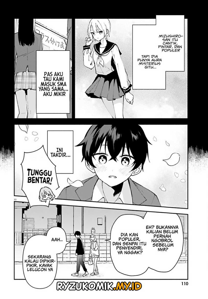 "Issho ni Netain desu yo ne, Senpai?" to Amaku Sasayakarete Konya mo Nemurenai Chapter 2 - halaman 18
