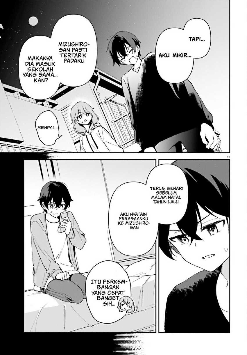"Issho ni Netain desu yo ne, Senpai?" to Amaku Sasayakarete Konya mo Nemurenai Chapter 2 - halaman 19