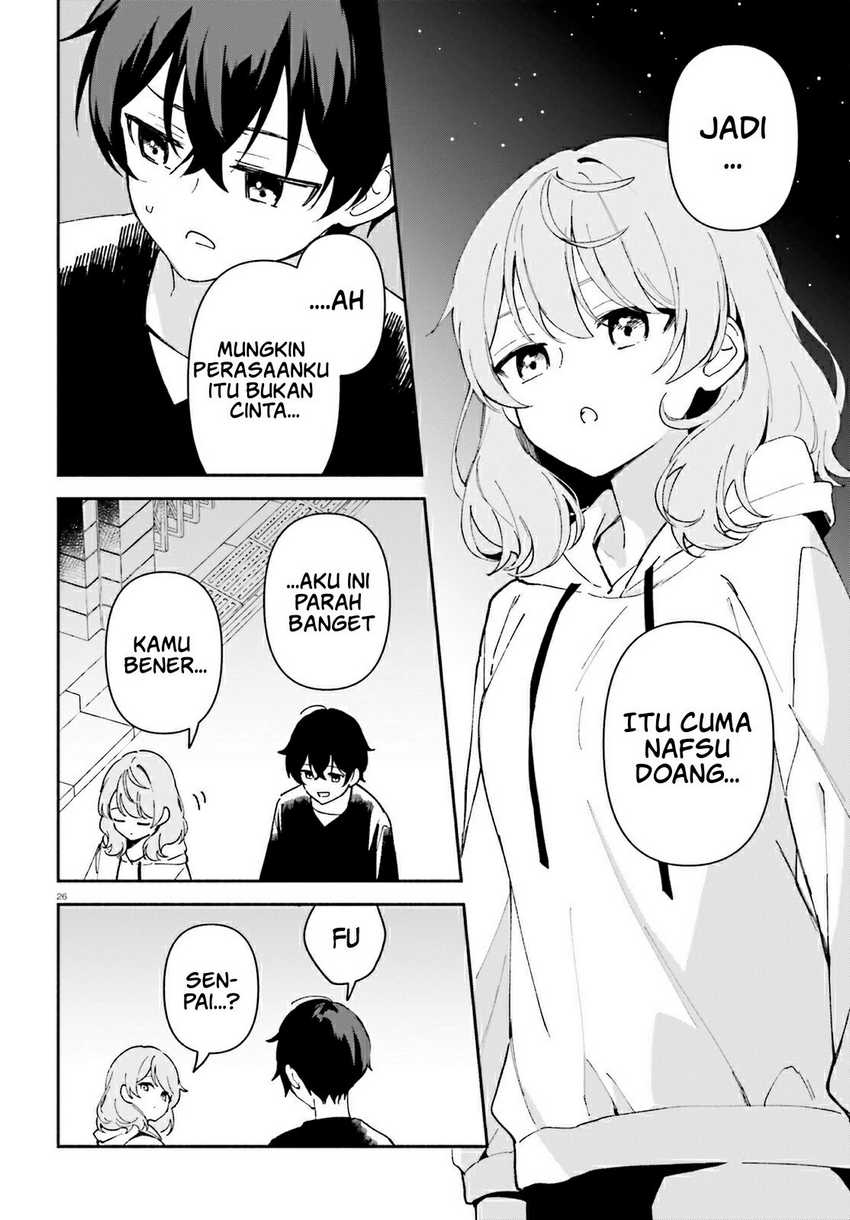 "Issho ni Netain desu yo ne, Senpai?" to Amaku Sasayakarete Konya mo Nemurenai Chapter 2 - halaman 26