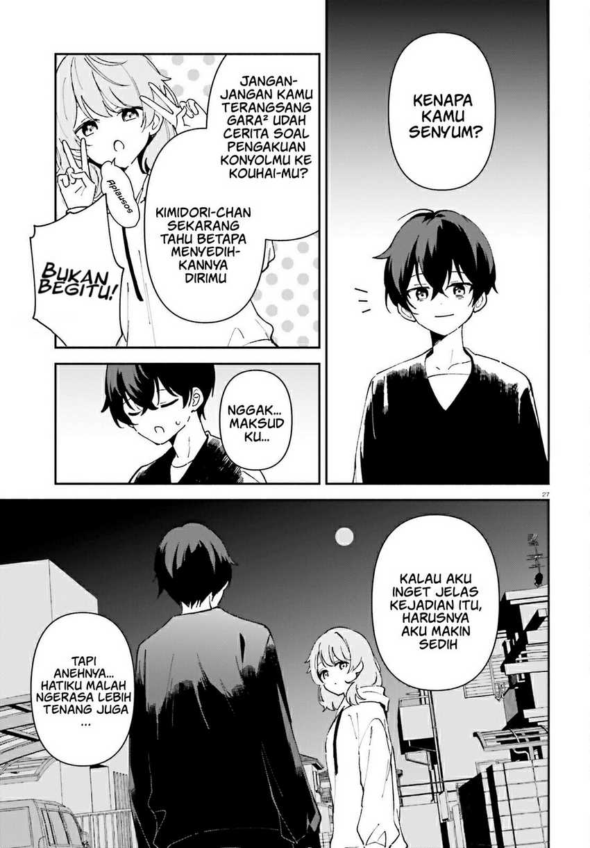 "Issho ni Netain desu yo ne, Senpai?" to Amaku Sasayakarete Konya mo Nemurenai Chapter 2 - halaman 27