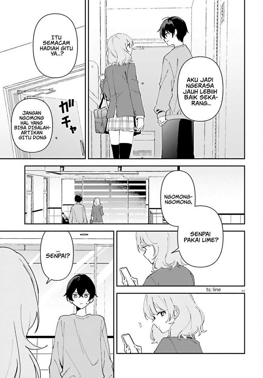 "Issho ni Netain desu yo ne, Senpai?" to Amaku Sasayakarete Konya mo Nemurenai Chapter 2 - halaman 3