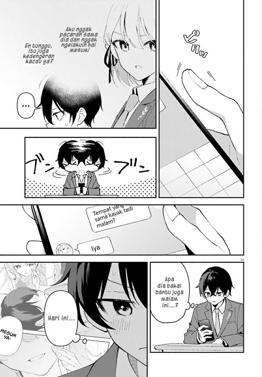 "Issho ni Netain desu yo ne, Senpai?" to Amaku Sasayakarete Konya mo Nemurenai Chapter 2 - halaman 9