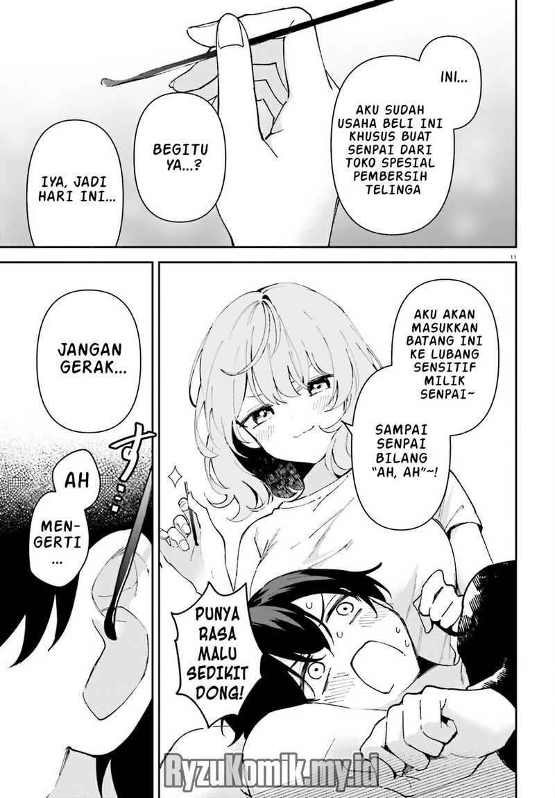 "Issho ni Netain desu yo ne, Senpai?" to Amaku Sasayakarete Konya mo Nemurenai Chapter 3 - halaman 11