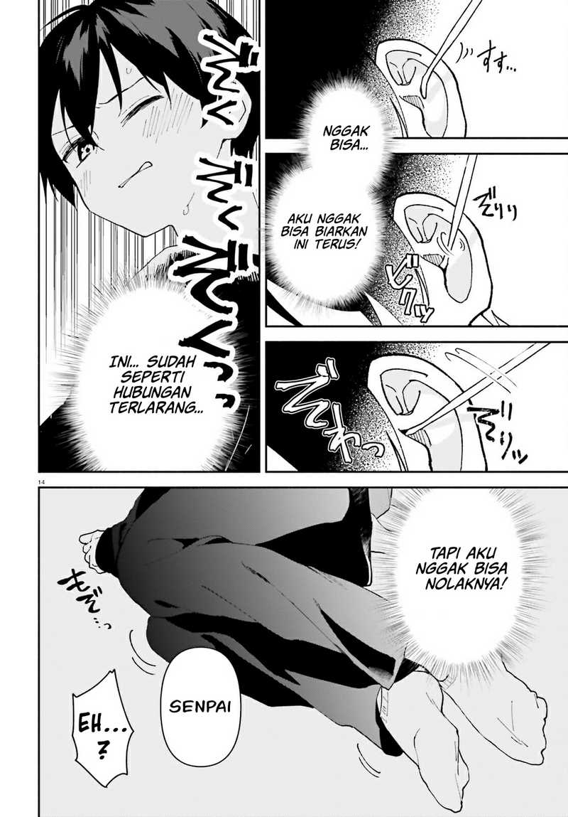 "Issho ni Netain desu yo ne, Senpai?" to Amaku Sasayakarete Konya mo Nemurenai Chapter 3 - halaman 14