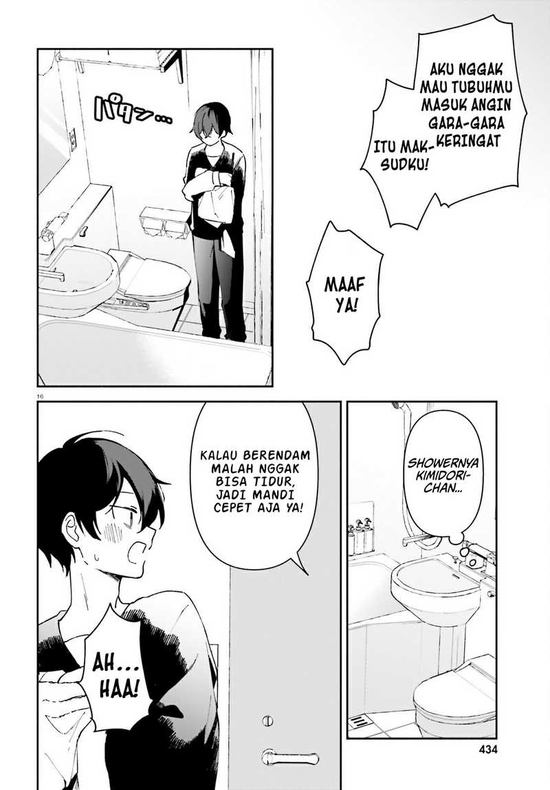 "Issho ni Netain desu yo ne, Senpai?" to Amaku Sasayakarete Konya mo Nemurenai Chapter 3 - halaman 16