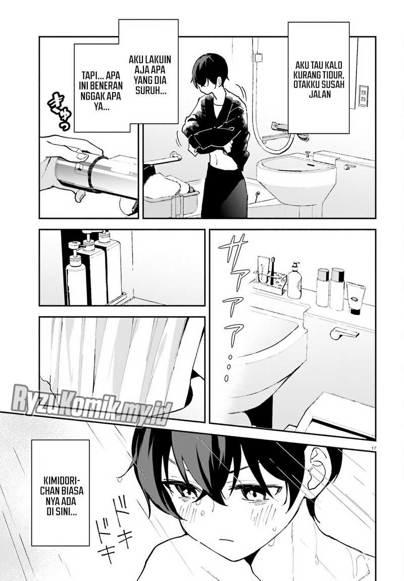 "Issho ni Netain desu yo ne, Senpai?" to Amaku Sasayakarete Konya mo Nemurenai Chapter 3 - halaman 17
