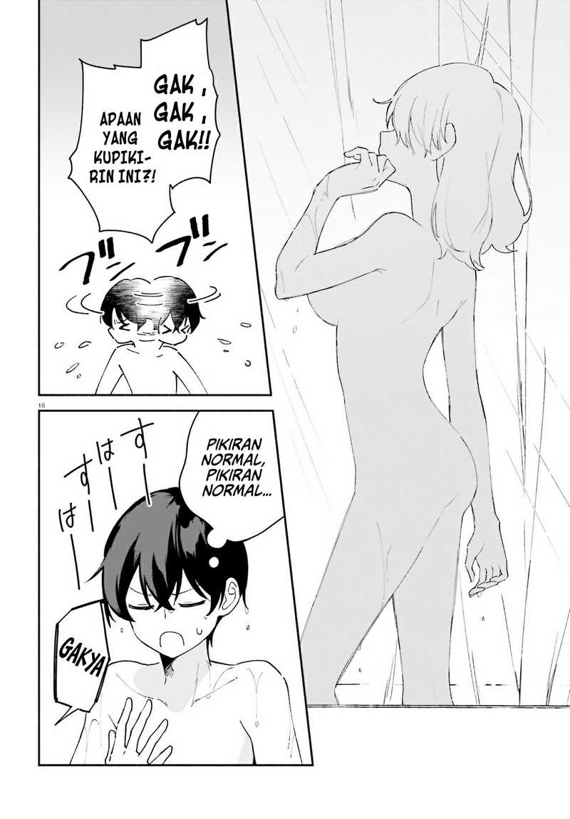 "Issho ni Netain desu yo ne, Senpai?" to Amaku Sasayakarete Konya mo Nemurenai Chapter 3 - halaman 18
