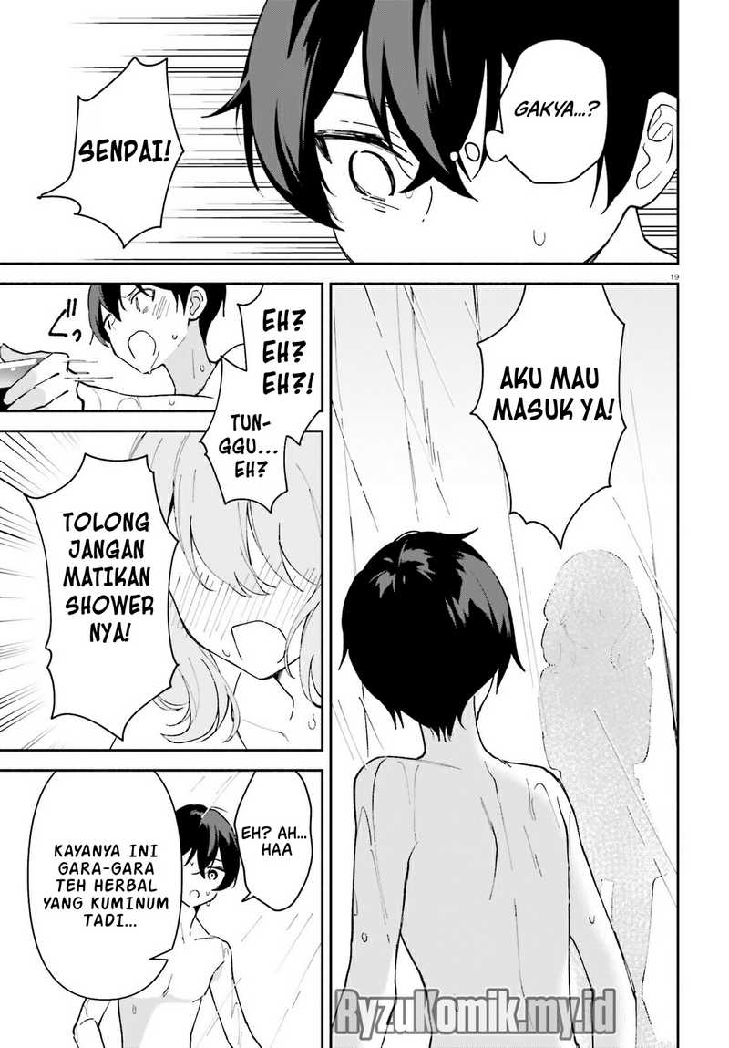 "Issho ni Netain desu yo ne, Senpai?" to Amaku Sasayakarete Konya mo Nemurenai Chapter 3 - halaman 19
