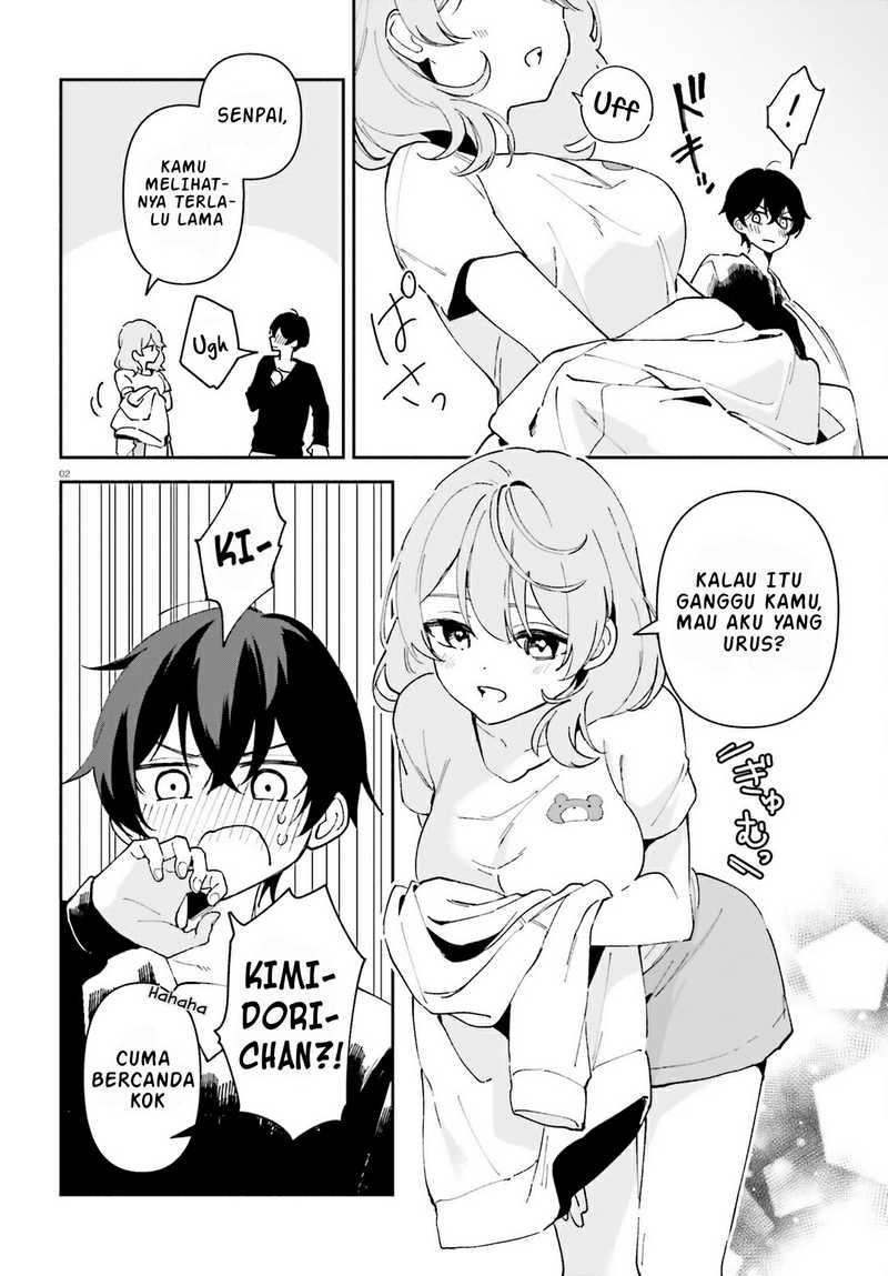 "Issho ni Netain desu yo ne, Senpai?" to Amaku Sasayakarete Konya mo Nemurenai Chapter 3 - halaman 2