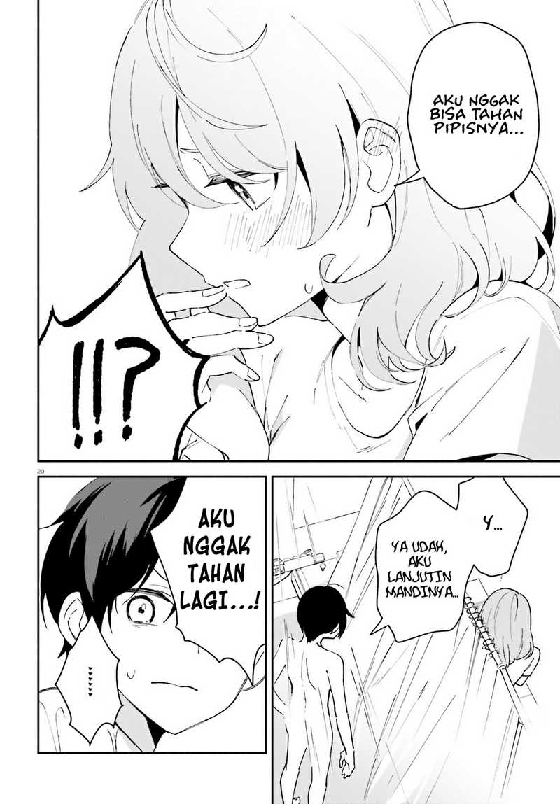 "Issho ni Netain desu yo ne, Senpai?" to Amaku Sasayakarete Konya mo Nemurenai Chapter 3 - halaman 20