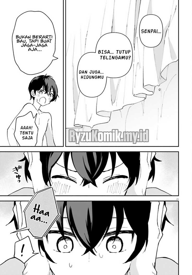 "Issho ni Netain desu yo ne, Senpai?" to Amaku Sasayakarete Konya mo Nemurenai Chapter 3 - halaman 21