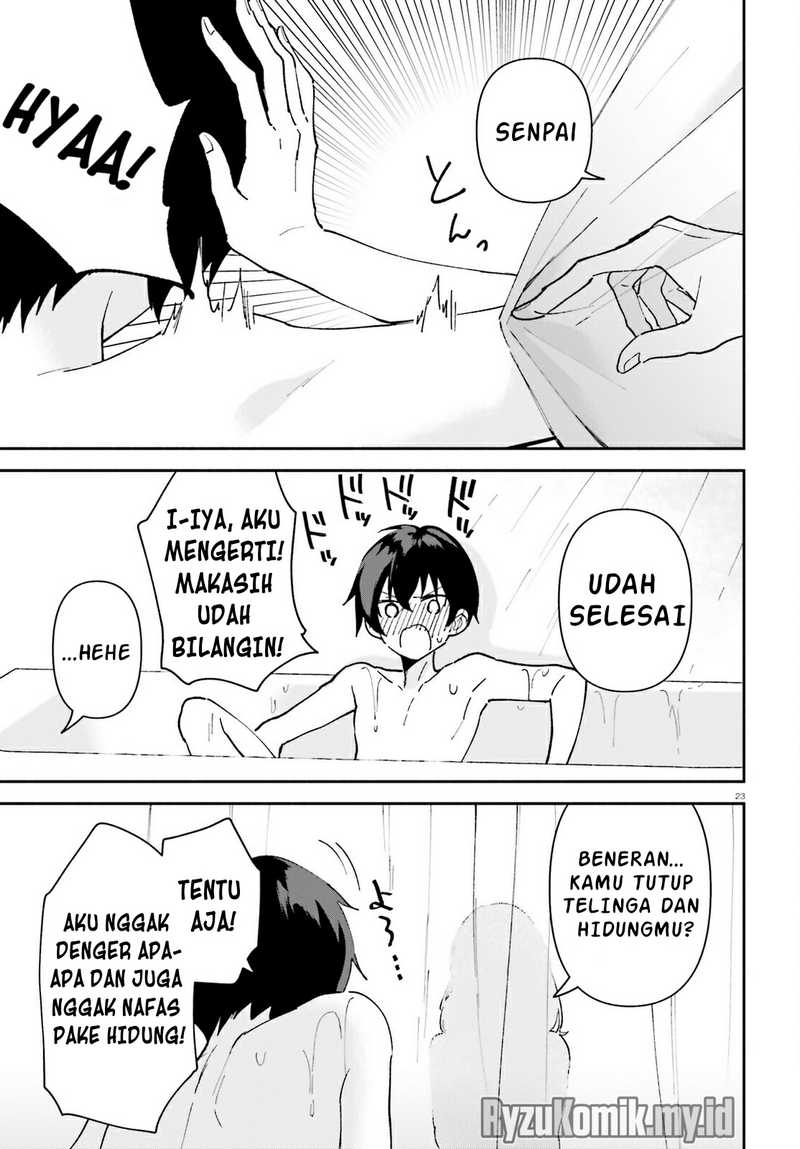 "Issho ni Netain desu yo ne, Senpai?" to Amaku Sasayakarete Konya mo Nemurenai Chapter 3 - halaman 23