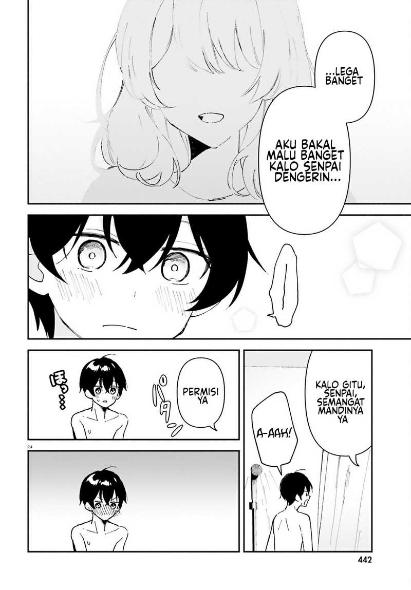 "Issho ni Netain desu yo ne, Senpai?" to Amaku Sasayakarete Konya mo Nemurenai Chapter 3 - halaman 24