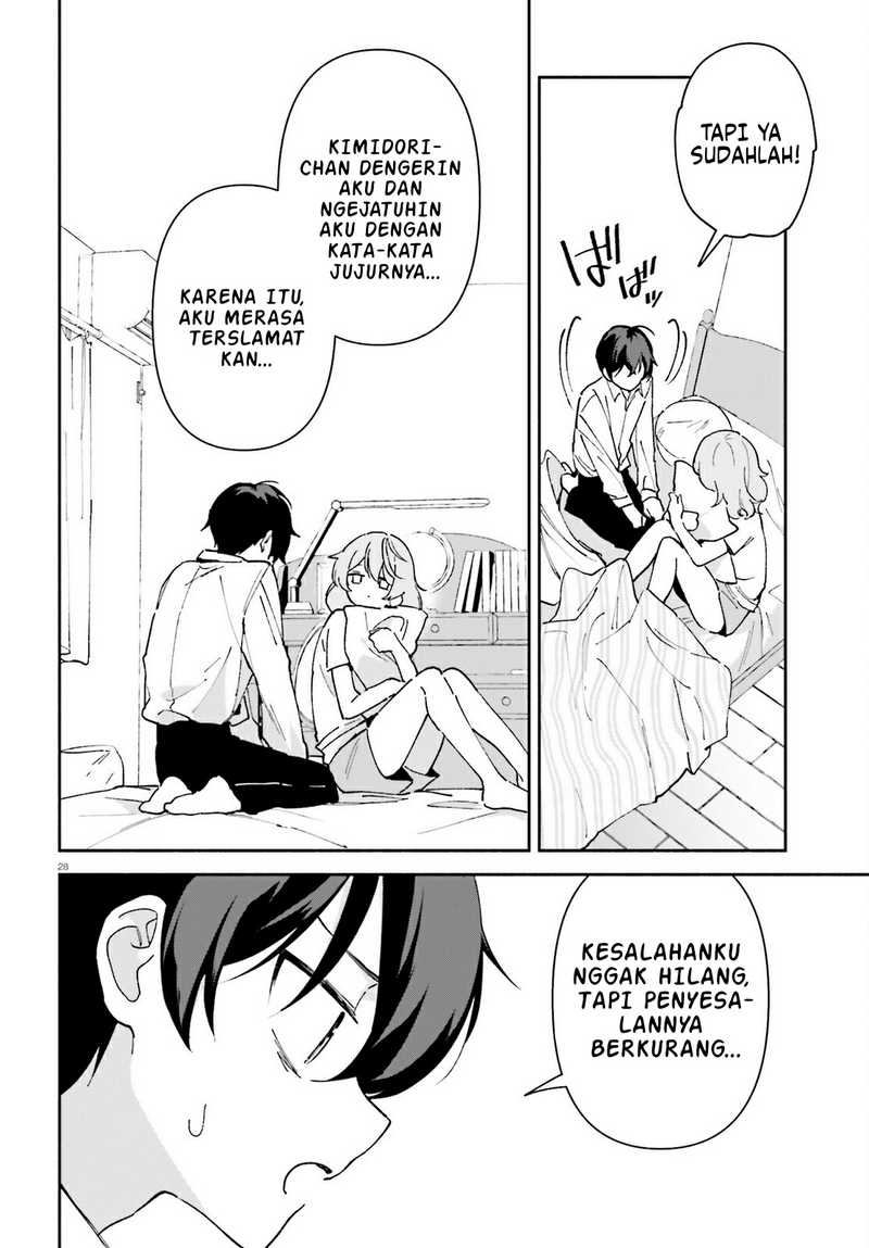"Issho ni Netain desu yo ne, Senpai?" to Amaku Sasayakarete Konya mo Nemurenai Chapter 3 - halaman 28
