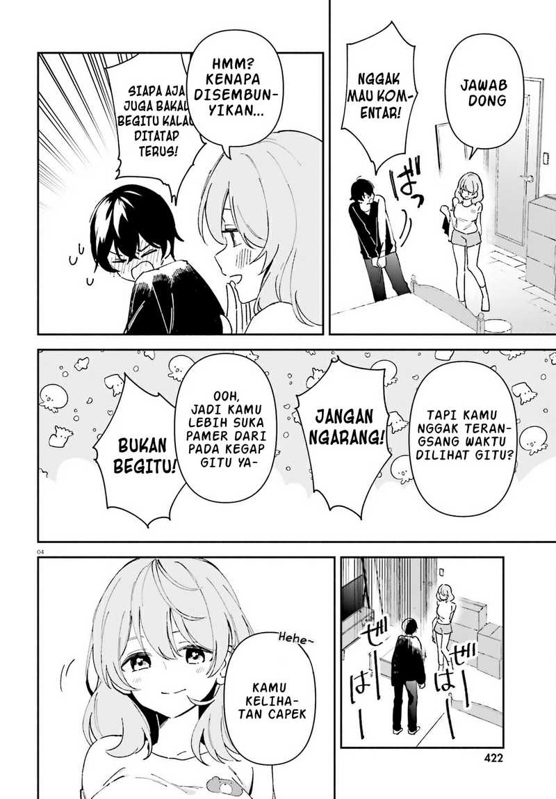 "Issho ni Netain desu yo ne, Senpai?" to Amaku Sasayakarete Konya mo Nemurenai Chapter 3 - halaman 4