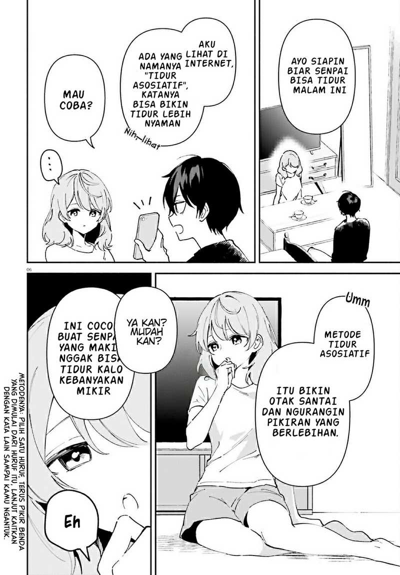 "Issho ni Netain desu yo ne, Senpai?" to Amaku Sasayakarete Konya mo Nemurenai Chapter 3 - halaman 6