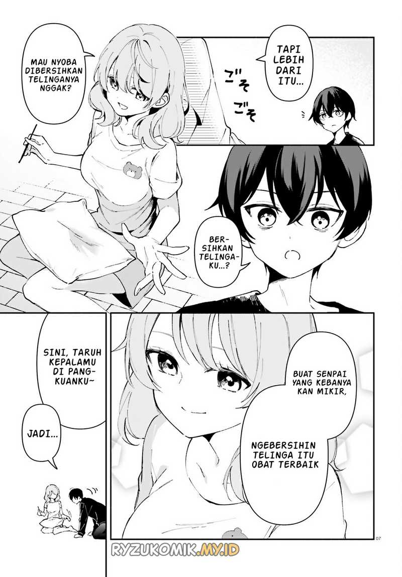 "Issho ni Netain desu yo ne, Senpai?" to Amaku Sasayakarete Konya mo Nemurenai Chapter 3 - halaman 7