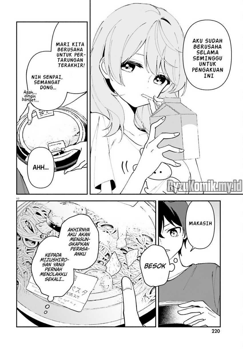 "Issho ni Netain desu yo ne, Senpai?" to Amaku Sasayakarete Konya mo Nemurenai Chapter 4 - halaman 11