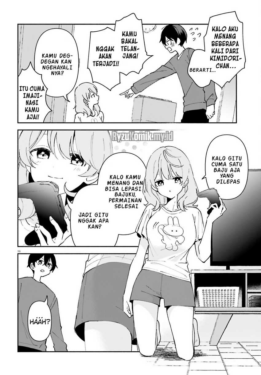 "Issho ni Netain desu yo ne, Senpai?" to Amaku Sasayakarete Konya mo Nemurenai Chapter 4 - halaman 17