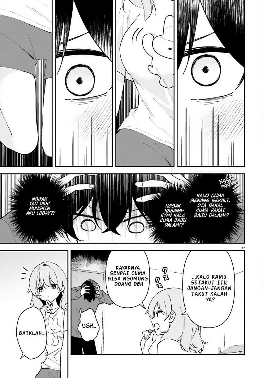 "Issho ni Netain desu yo ne, Senpai?" to Amaku Sasayakarete Konya mo Nemurenai Chapter 4 - halaman 18