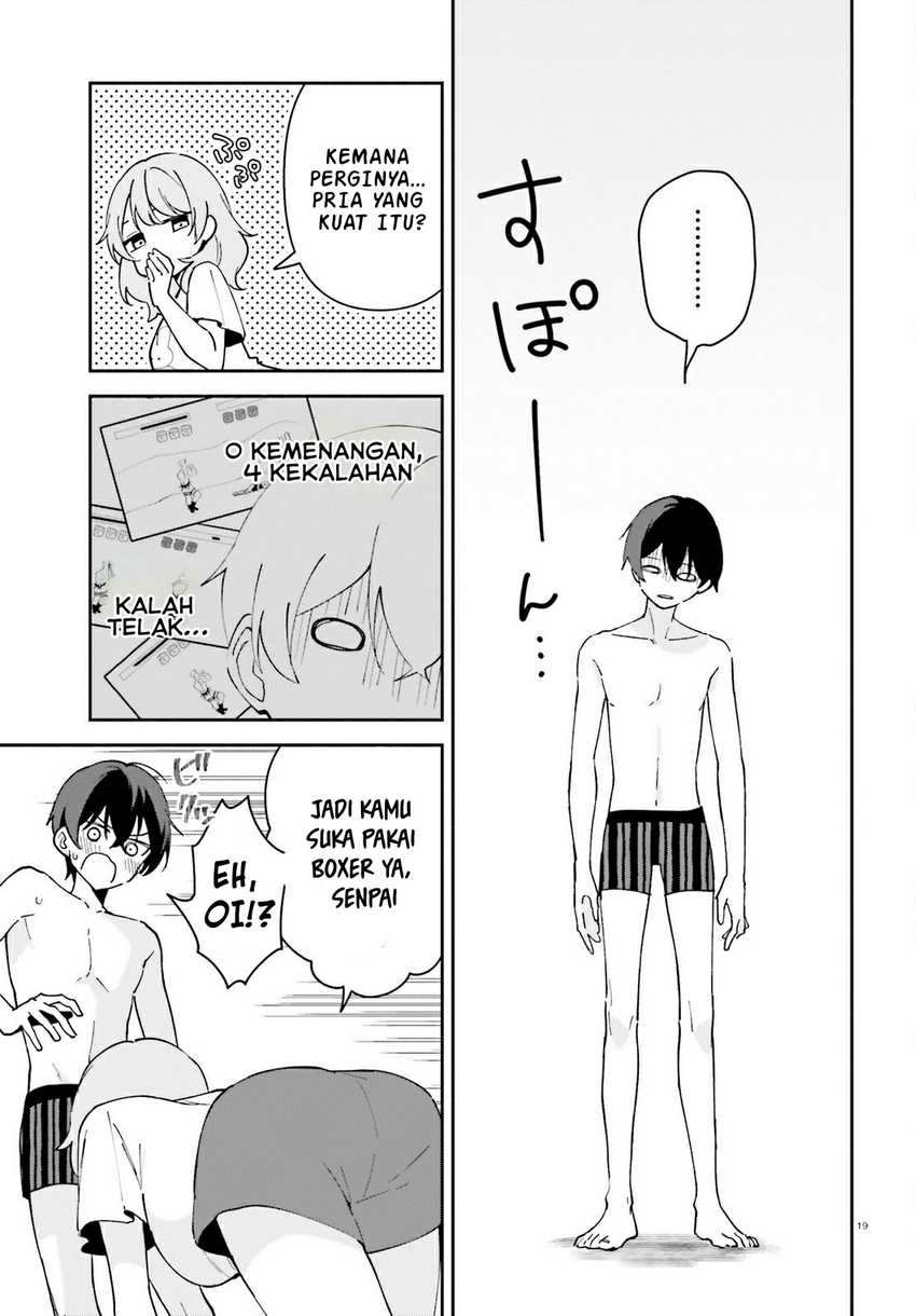 "Issho ni Netain desu yo ne, Senpai?" to Amaku Sasayakarete Konya mo Nemurenai Chapter 4 - halaman 20