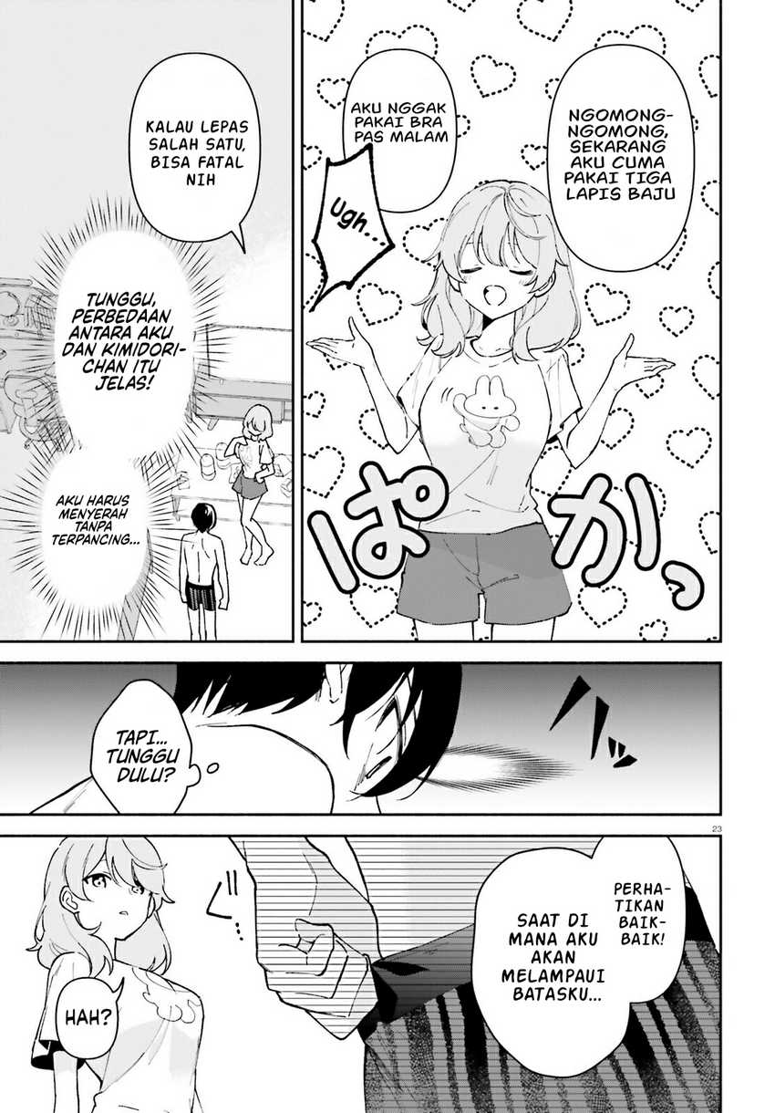 "Issho ni Netain desu yo ne, Senpai?" to Amaku Sasayakarete Konya mo Nemurenai Chapter 4 - halaman 24