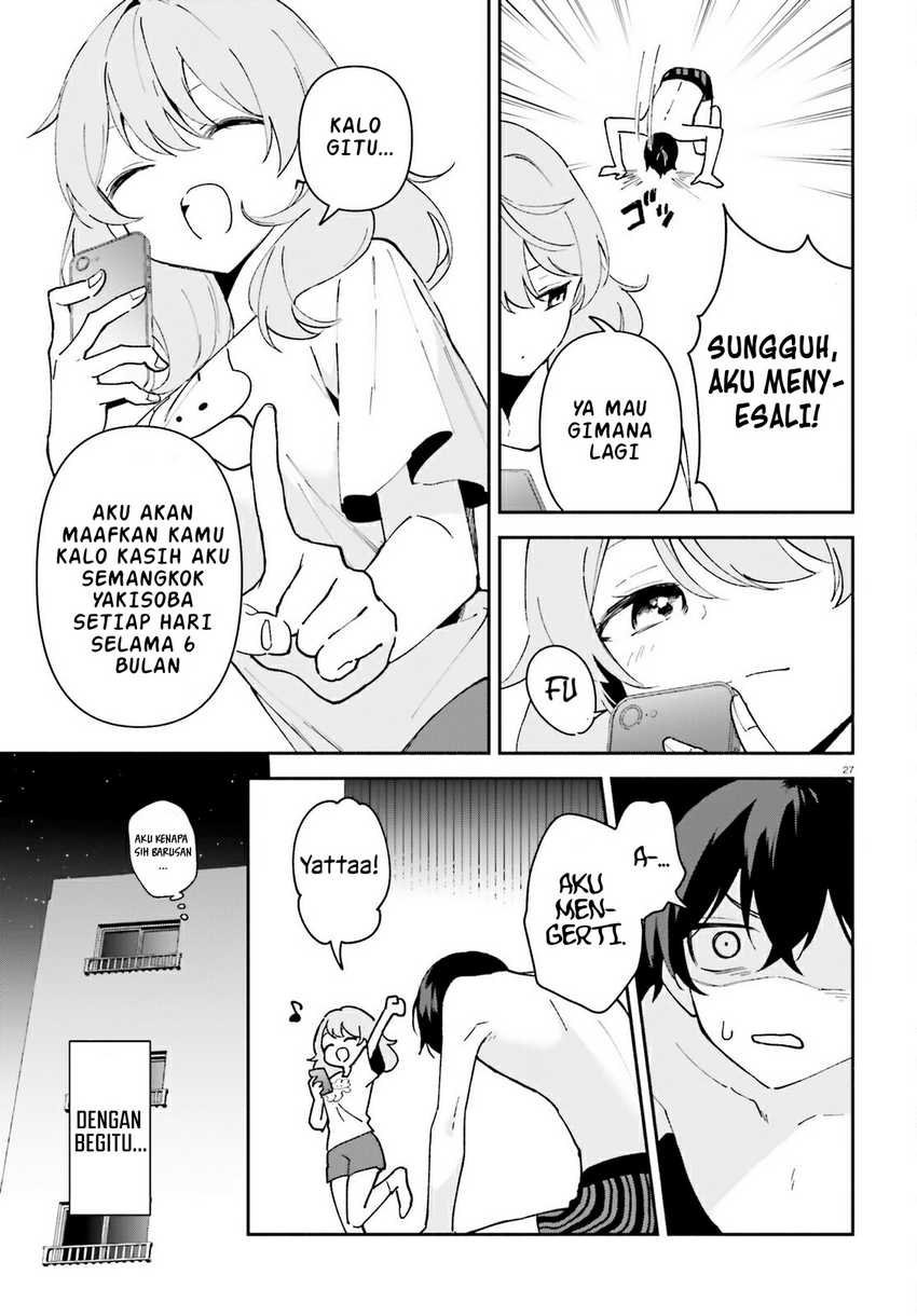 "Issho ni Netain desu yo ne, Senpai?" to Amaku Sasayakarete Konya mo Nemurenai Chapter 4 - halaman 28